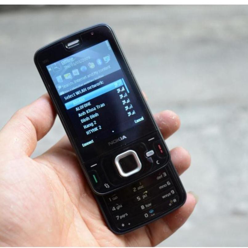 Điện Thoại Nắp Trượt Nokia N96 WiFi 3G Bảo Hành Uy Tín