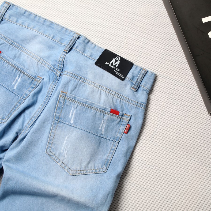 Quần jean nam xanh bạc [FREESHIP] D153 shop Địch Địch chuyên quần rin nam | BigBuy360 - bigbuy360.vn