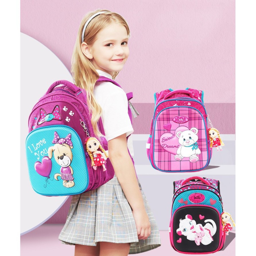 Cặp học sinh siêu nhẹ cao cấp thương hiệu Nga Delune XDB20