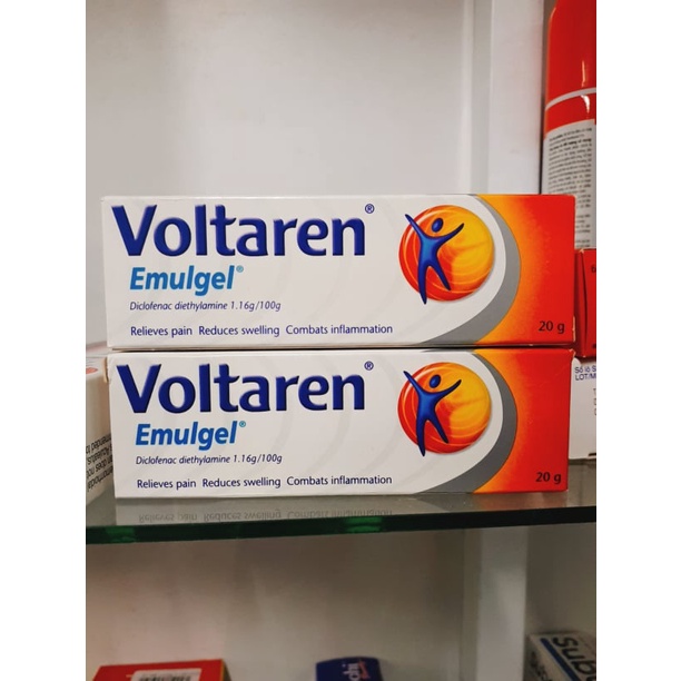 Gel xoa bóp Voltaren Emulgel dành cho người chơi thể thao , đau nhức chân tay