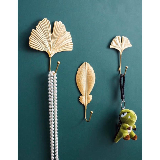 Móc đơn treo tường không cần khoan bằng sắt KHÔNG gỉ, sơn tĩnh điện phong cách Vintage cực kỳ sang trọng
