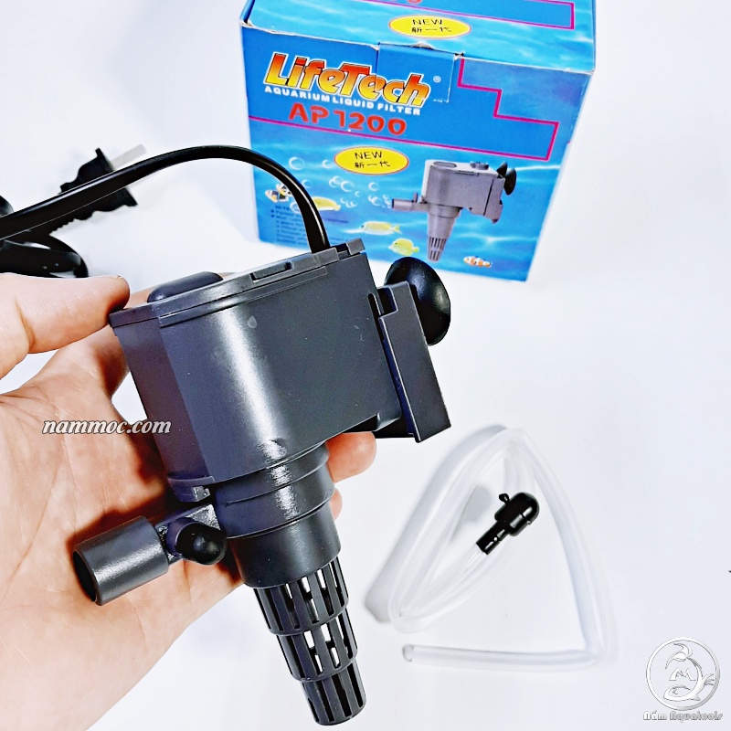 Bơm LifeTech AP-1200 [8.5W-600L/H] | Máy Bơm Chìm Dùng Cho Hồ Cá Cảnh, Thuỷ Sinh