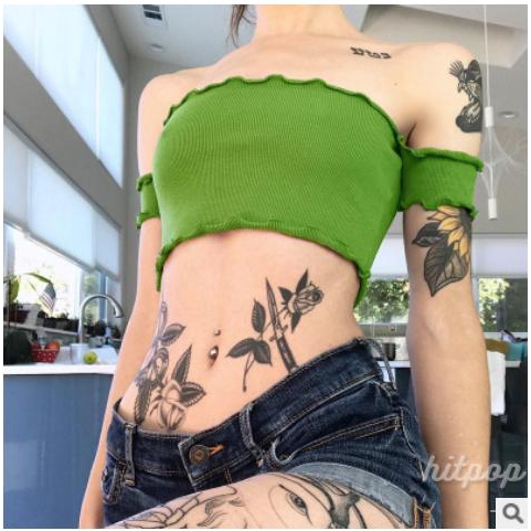 Áo crop top không tay thời trang quyến rũ cho nữ | BigBuy360 - bigbuy360.vn