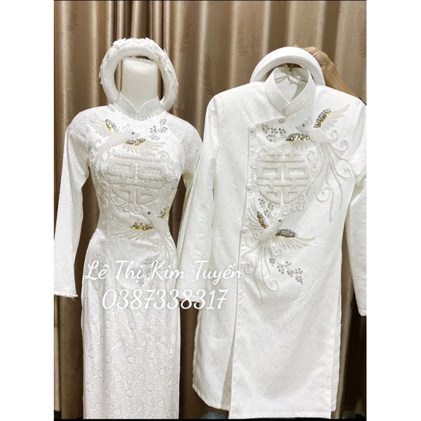 Cặp áo dài nam nữ