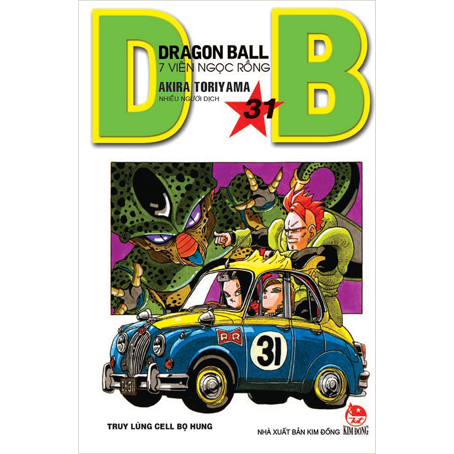 Truyện tranh Dragon Ball - Tập 31 - Sách 7 viên ngọc rồng - NXB Kim Đồng