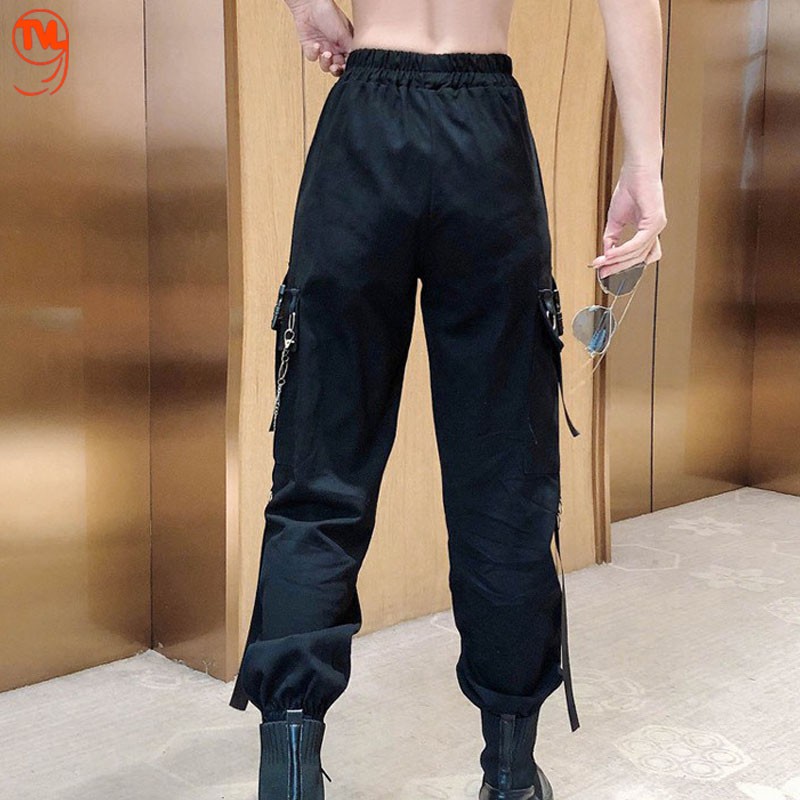 Quần Kaki Unisex TVL1999, quần dài jogger dây xích cá tính phong cách đường phố chất đẹp không nhăn phai xù khi giặt.