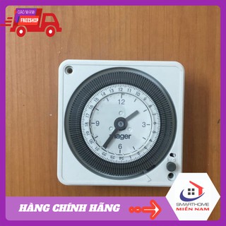 Công tắc hẹn giờ Hager Timer 🌐GIÁ TỐT🌐 EH711 6300w 16A bật tắt tự động nguồn điện