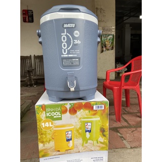 Thùng Đá Giữ Nhiệt ICool Nhựa Duy Tân PU FOAM Tech - Bình Đựng Nước Đá Có Vòi Đi Picnic Cắm Trại Nhiều Cỡ