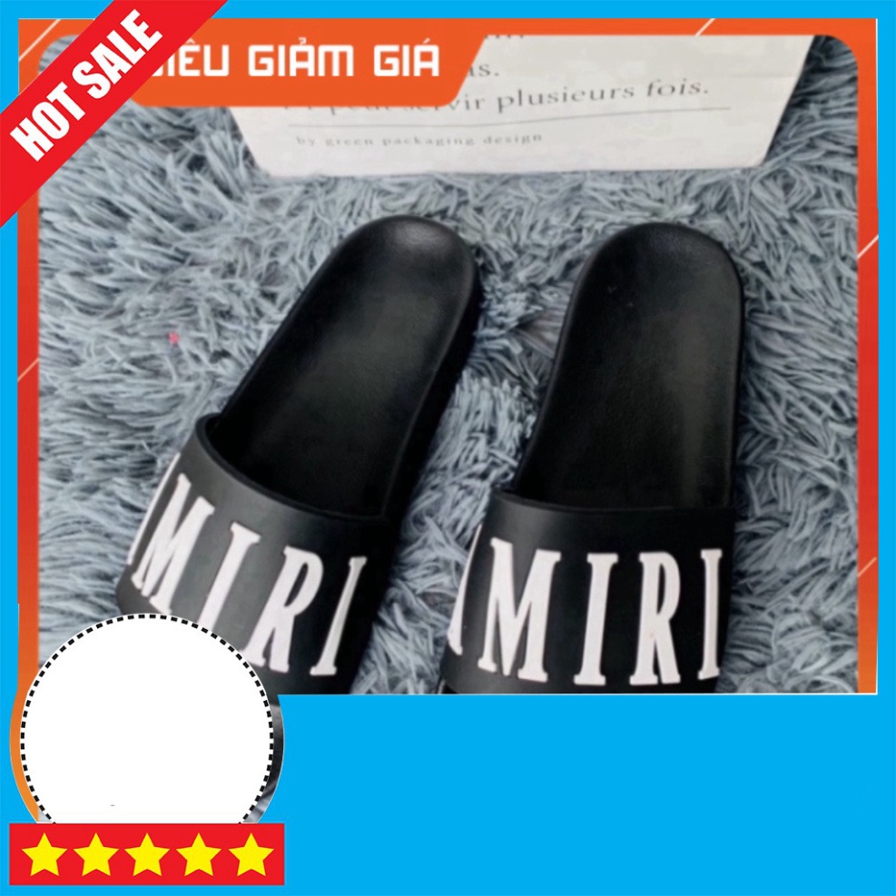 Dép Nam Nữ AMIRI , Dép Quai Ngang Kiểu Dáng Thời Trang ,Trẻ Trung, TrungPii Siêu rẻ shopee