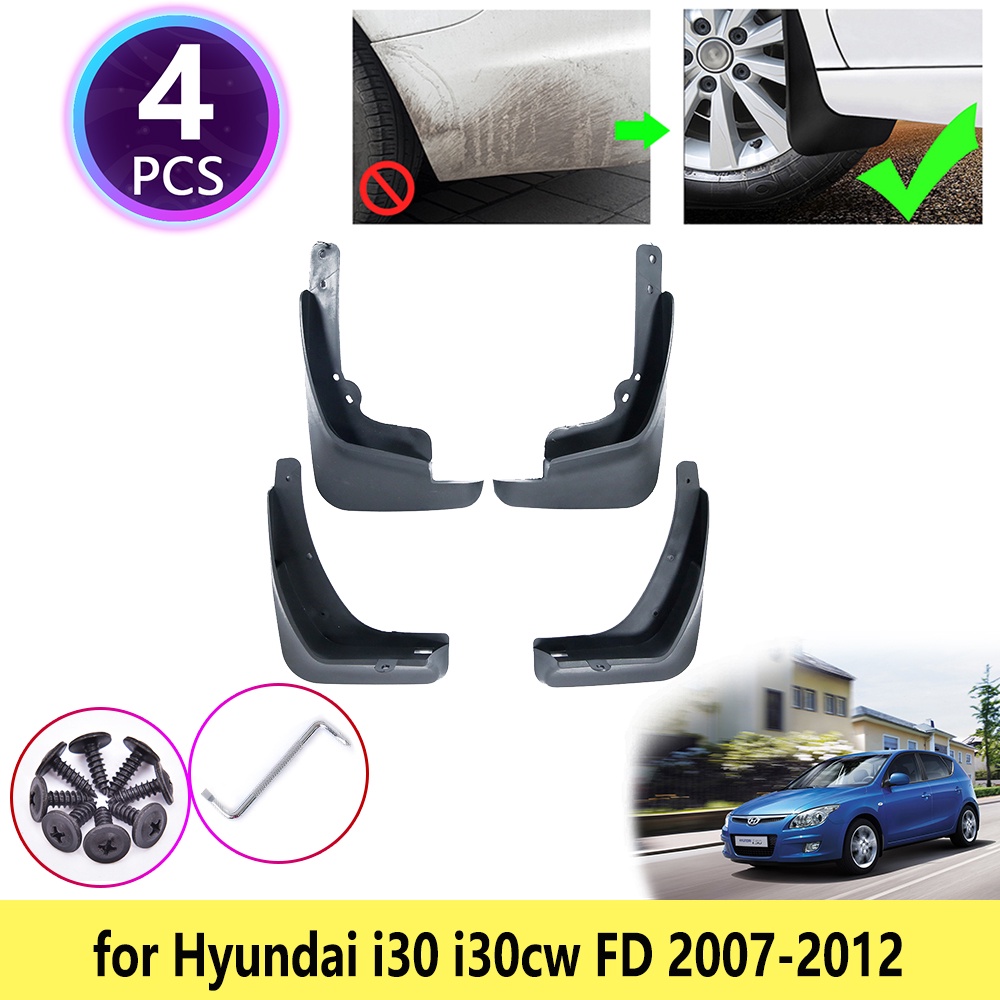 FENDER Tấm Chắn Bùn Chuyên Dụng Cho Hyundai i30 I30Ccw Wagon FD 2007 2008 2009 2010 2011 2012