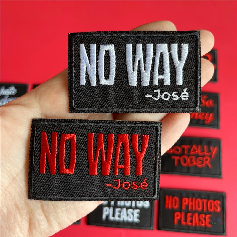 ♚ Miếng Dán Ủi Quần Áo In Chữ Tiếng Anh Thời Trang ♚ 1 Sticker Ủi Thêu Hình Huy Hiệu