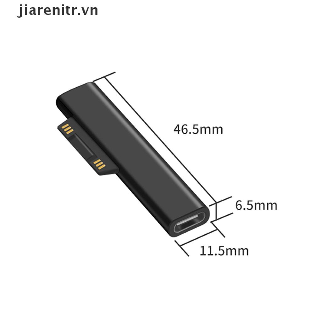 Đầu nối sạc nhanh type C cho Surface pro 3 4 5 6 go chất lượng