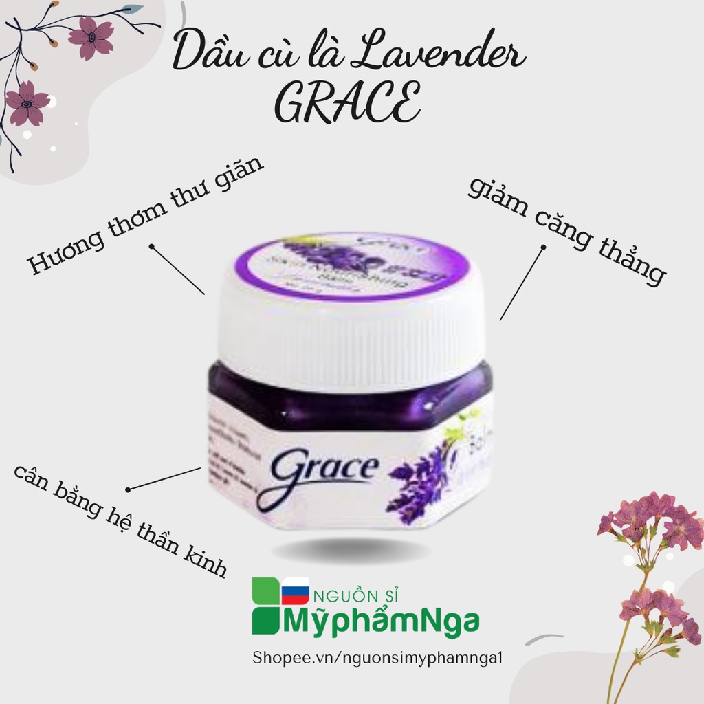 Dầu cù là Lavender GRACE