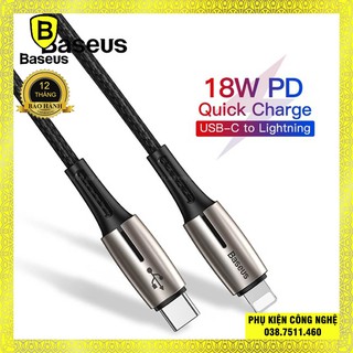 Cáp sạc nhanh C to Lightning Baseus Waterdrop Series PD cho iPhone/ iPad