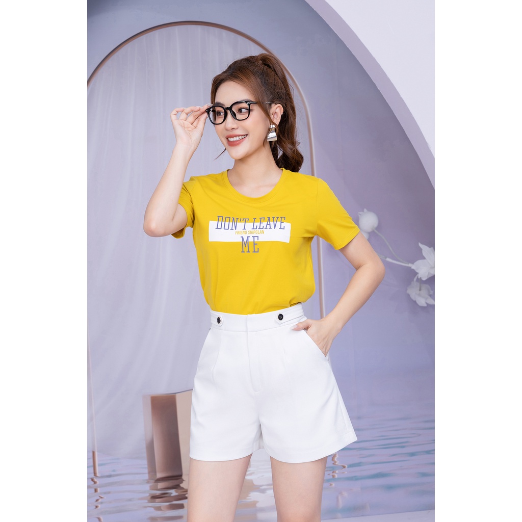 Quần short nữ 2 cúc - Quần đùi nữ ba màu LOZA - LQ702096
