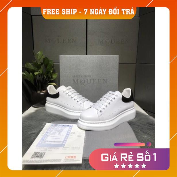 [FREESHIP-BẢO HÀNH 1 NĂM] Giày thể thao MCQ gót nhung đen dây lụa HOT TREND 2020 | BigBuy360 - bigbuy360.vn