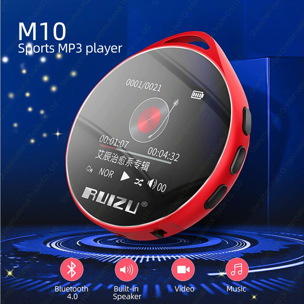 Máy nghe nhạc MP3 Bluetooth cao cấp Ruizu M10 - Hifi Music Player Ruizu M10 - Màn hình cảm ứng 1.8inch