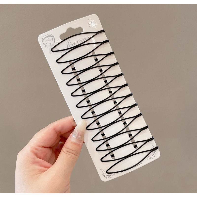 Kẹp Tóc Màu Đen Thời Trang Cá Tính