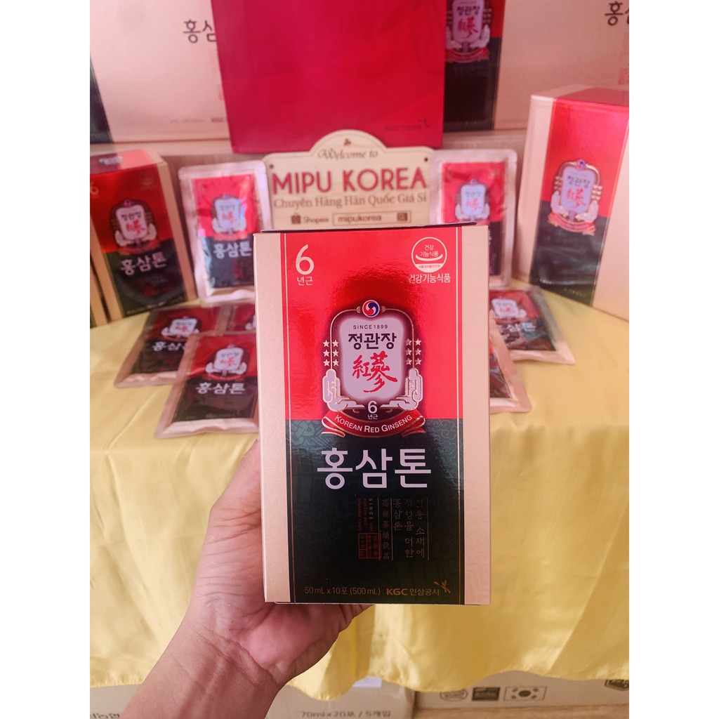 Nước Hồng Sâm Tonic Mild KGC Hộp 30 gói x 50ml Cheong Kwang Jang