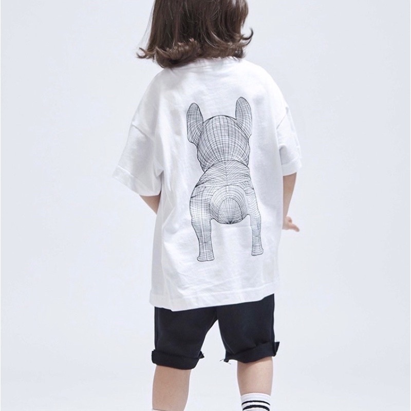 Áo phông kid mẫu mới hồng cam baby hàng chuẩn đẹp(có cả áo bố mẹ)