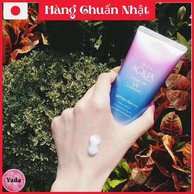 [NÂNG TÔNG DA] Kem Chống Nắng Kiềm Dầu Nâng Tông Skin Aqua Tone Up UV Essence 80g SPF50+ PA++++ Nội Địa Nhật | BigBuy360 - bigbuy360.vn