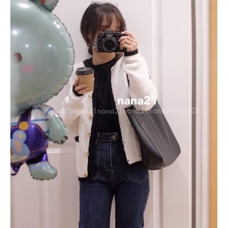 Áo cardigan viền