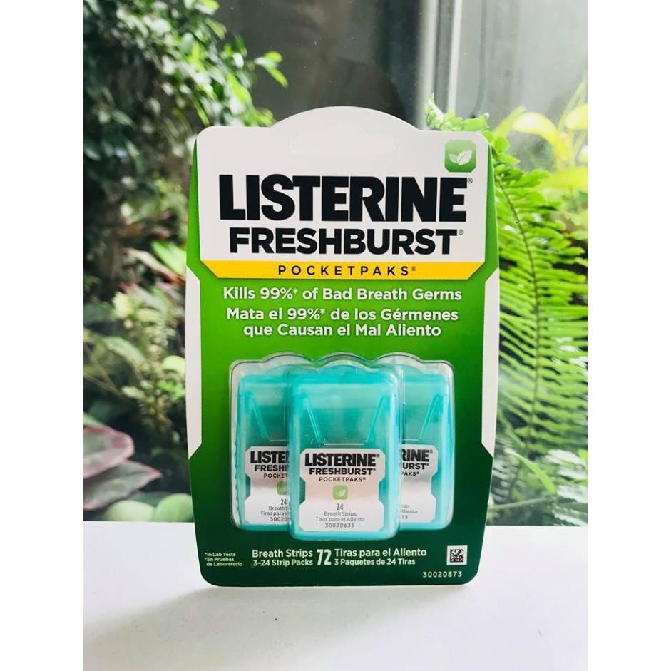 Ngậm thơm miệng Listerine - Mỹ