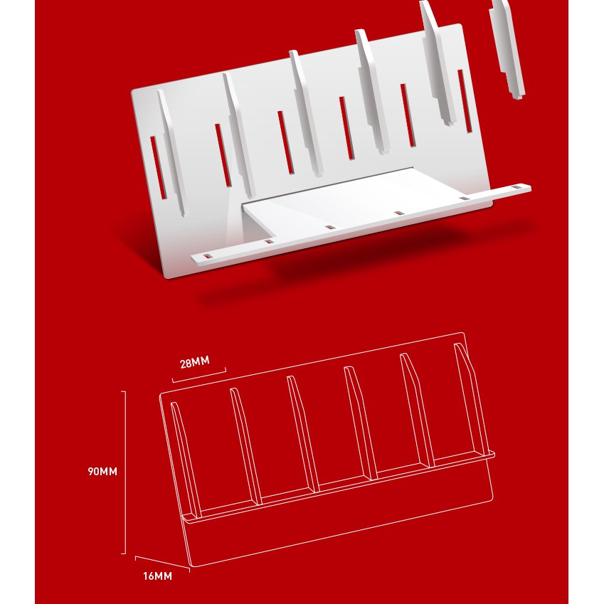 Dụng cụ mô hình giá đỡ để chà nhám mô hình Polishing Plate Bracket Hobby Mio