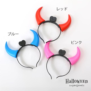 [GIAO MÀU NGẪU NHIÊN] Cài tóc hình sừng ác quỷ có đèn cho dịp giáng sinh, ĐÈN LED HÌNH SỪNG ÁC QUỶ TRANG TRÍ HALLOWEEN