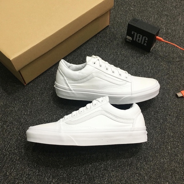 (SALE + TẶNG HỘP+ FREESHIP )Giầy  OS White Low vNXK xịn