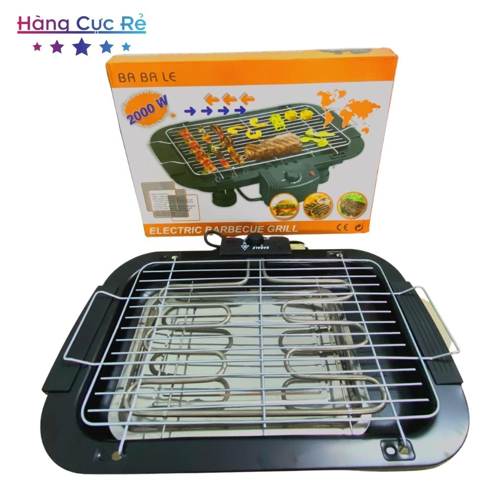 Bếp nướng điện không khói 2000W, vỉ nướng đa năng tiết kiệm điện - Shop Hàng Cực Rẻ