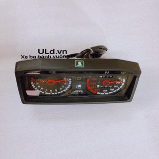 ĐỒNG HỒ XE BA BÁNH VUÔNG