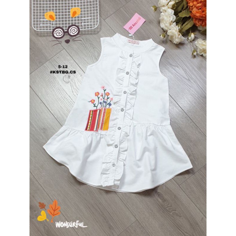 ĐẦM VÁY THỦY THỦ BÉ GÁI SÁT NÁCH HAIVANCO VẢI MỀM nhập khẩu FORM TO 10 đến 40kg MỀM MẠI THOÁNG MÁT ĐI HỌC ĐI CHƠI ĐẸP