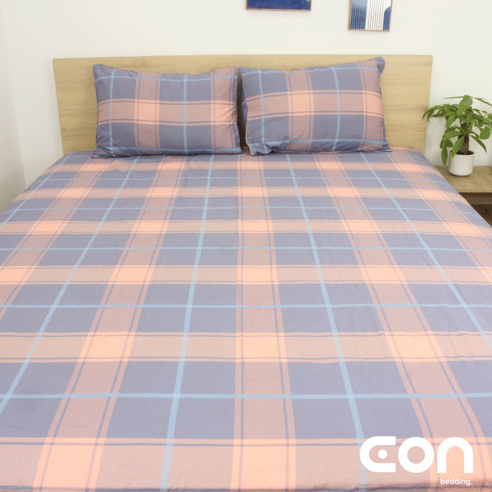 Ga giường Cotton 100% 1m6x2m 1m8x2m Conbee, ga trải giường bo drap giường ra giường vải thoáng mát, không xù lông