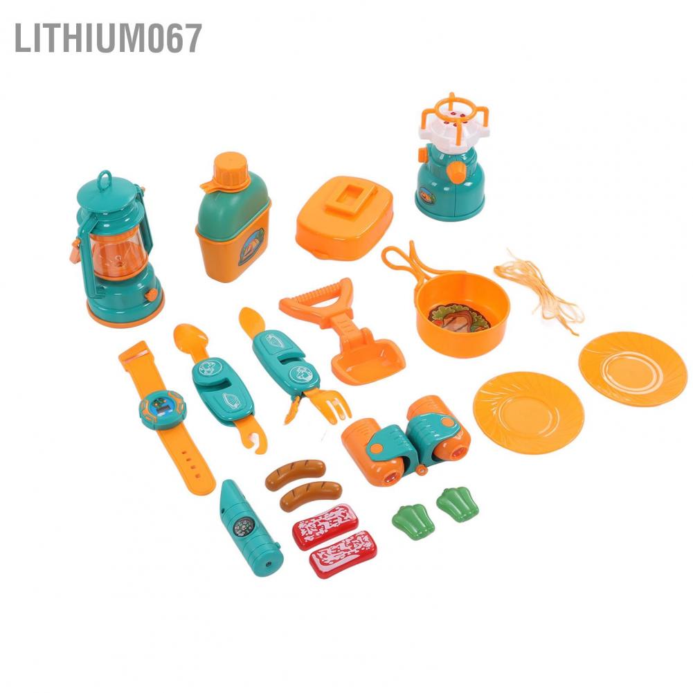 Lithium067 Lều cắm trại cho trẻ em Đặt trò chơi thám hiểm Trò giáo dục thú vị Giả vờ Dụng cụ các bữa tiệc sinh nhật