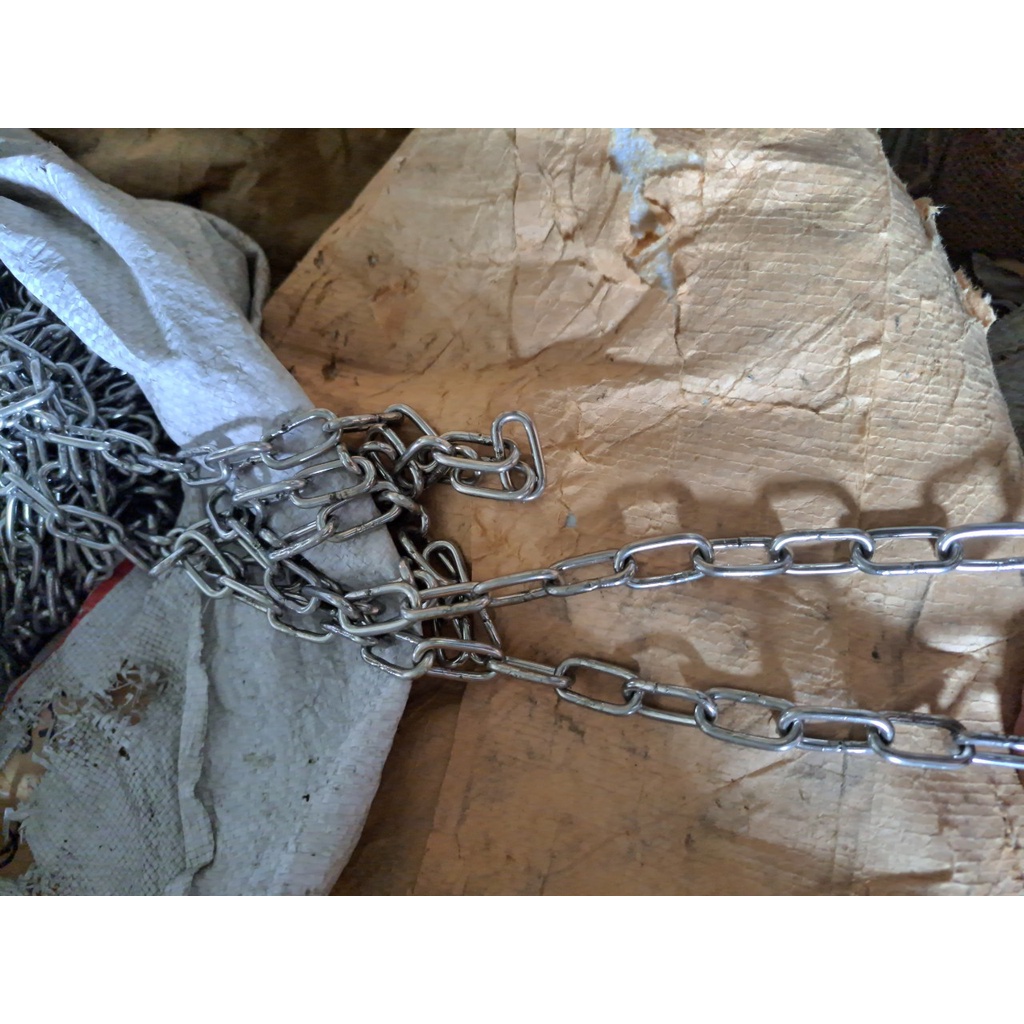 Dây phơi quần áo, dây phơi đồ inox dày 3mm tải trọng 30 - 50kg tặng kèm 2 móc nở sắt