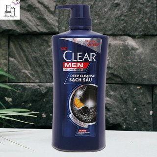 Dầu gội Clear Men than hoạt tính 650g