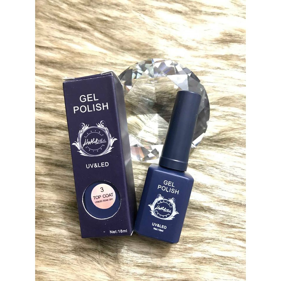 Base Top cứng móng Ruby chính hãng (dành cho tiệm nail chuyên nghiệp)