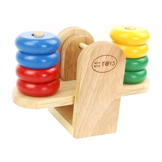 Đồ chơi gỗ cân bập bênh Winwintoys