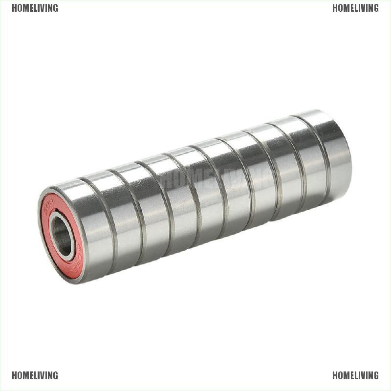 Set 10 Phụ Kiện Gắn Giày Trượt Patin ABEC-9 8 * 22 * 7