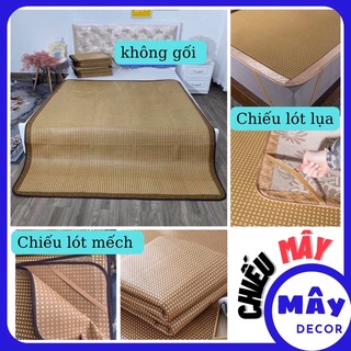 Chiếu mây điều hoà - chiếu mây muji lót lụa cao cấp mát lạnh cho mùa hè