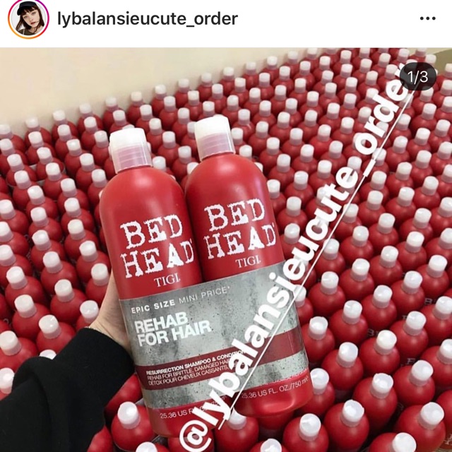 Cặp gội xả tigi + 2% shopee