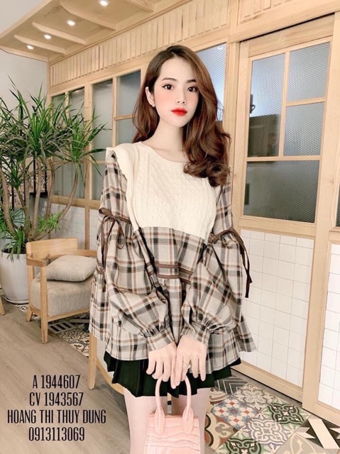 Babydoll kẻ pha len
