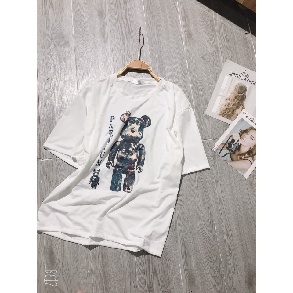 Áo phông tay lỡ gấu loang PREMIUM Áo thun phông nam nữ UNISEX  Cotton tay lỡ form  thụng