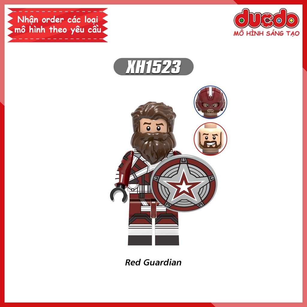 Minifigures các nhân vật trong Marvel Black Widow - Đồ chơi Lắp ghép Xếp hình Mini Mô hình Iron Man XINH X0289