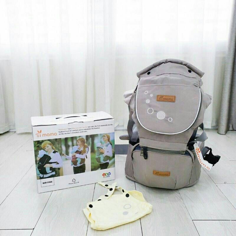 Địu ngồi Hàn Quốc AIMAMA cho bé từ 3.5kg đến 20kg