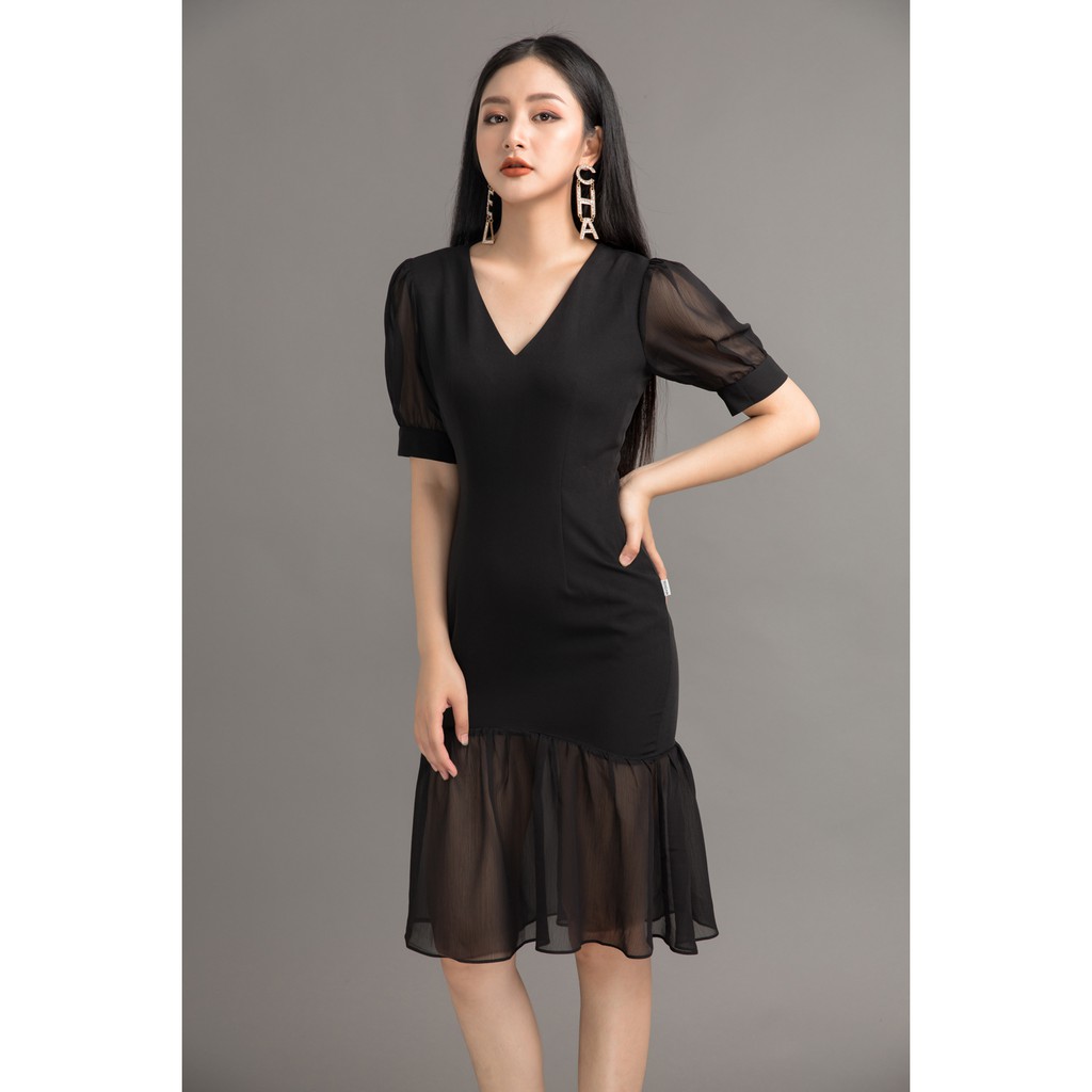 Đầm ôm ngắn tay đuôi cá - 20Again
