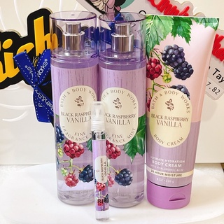 Auth US _ WILD MADAGASCAR VANILLA | BLACK RASPBERRY VANILLA Xịt Thơm Body Mist