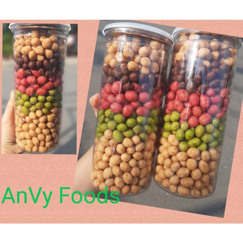 Đậu phộng da cá mix vị 650gr