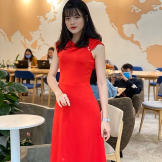Gấp_xả váy đỏ còn 125k